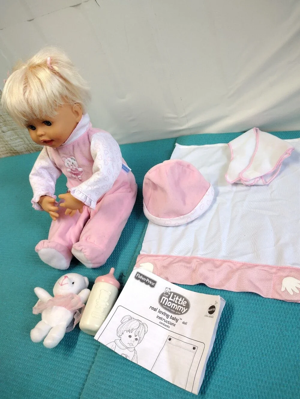 Fisher-Price Little Mommy Pink Baby Doll with Outfit & Accessories